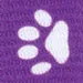 #106-6-BP 6-ft. Printed Paw/Bone Flat Leashes w/ Bolt Snap