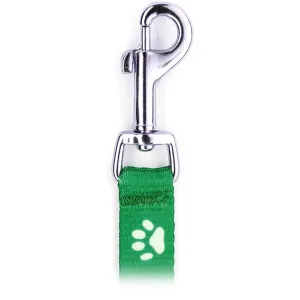 #106-6-BP 6-ft. Printed Paw/Bone Flat Leashes w/ Bolt Snap