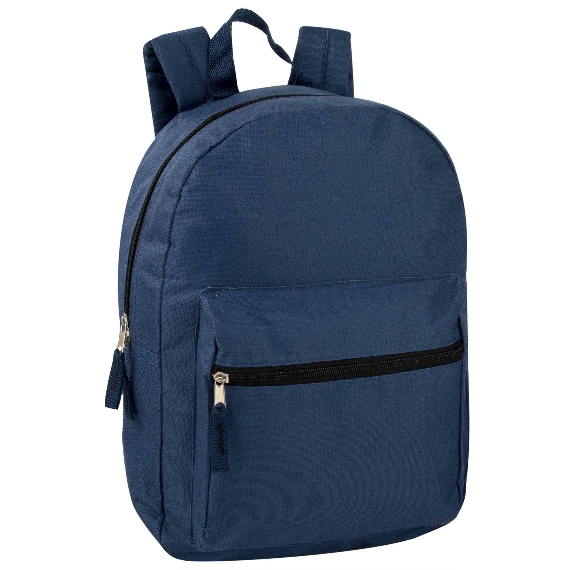 15 Inch Basic Backpack - 12 Colors