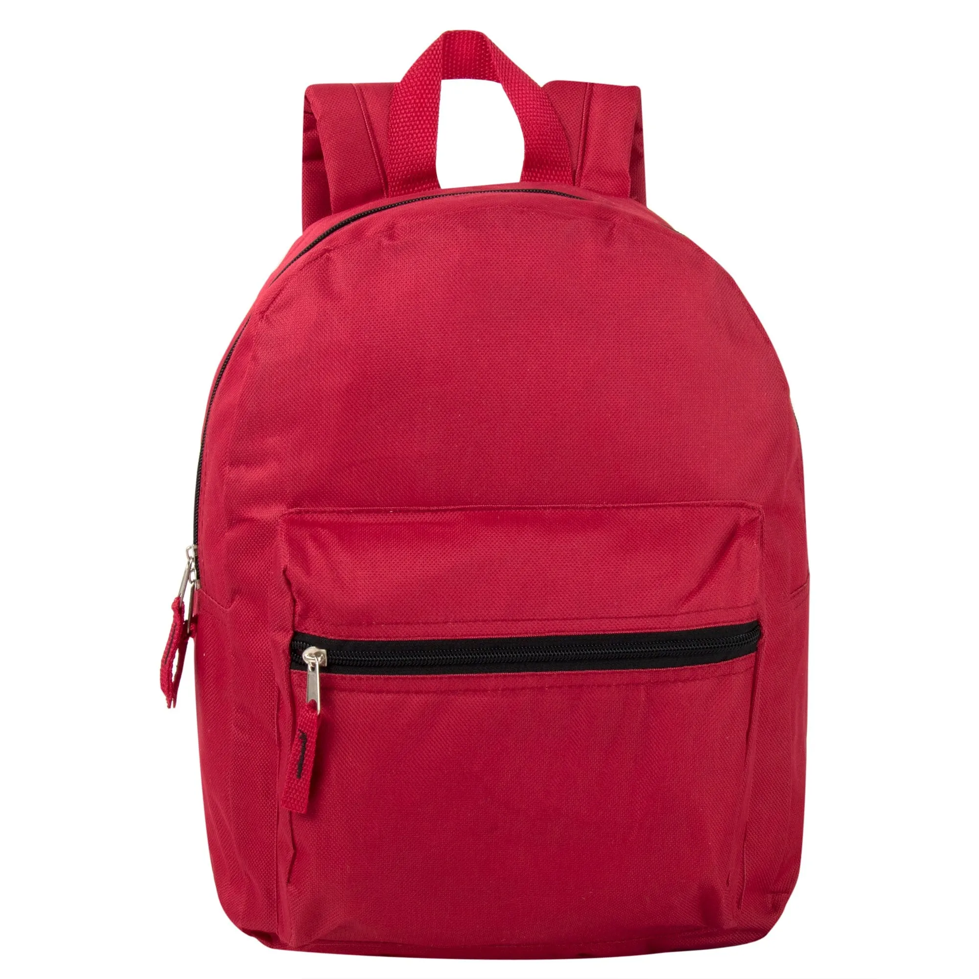 15 Inch Basic Backpack - 12 Colors