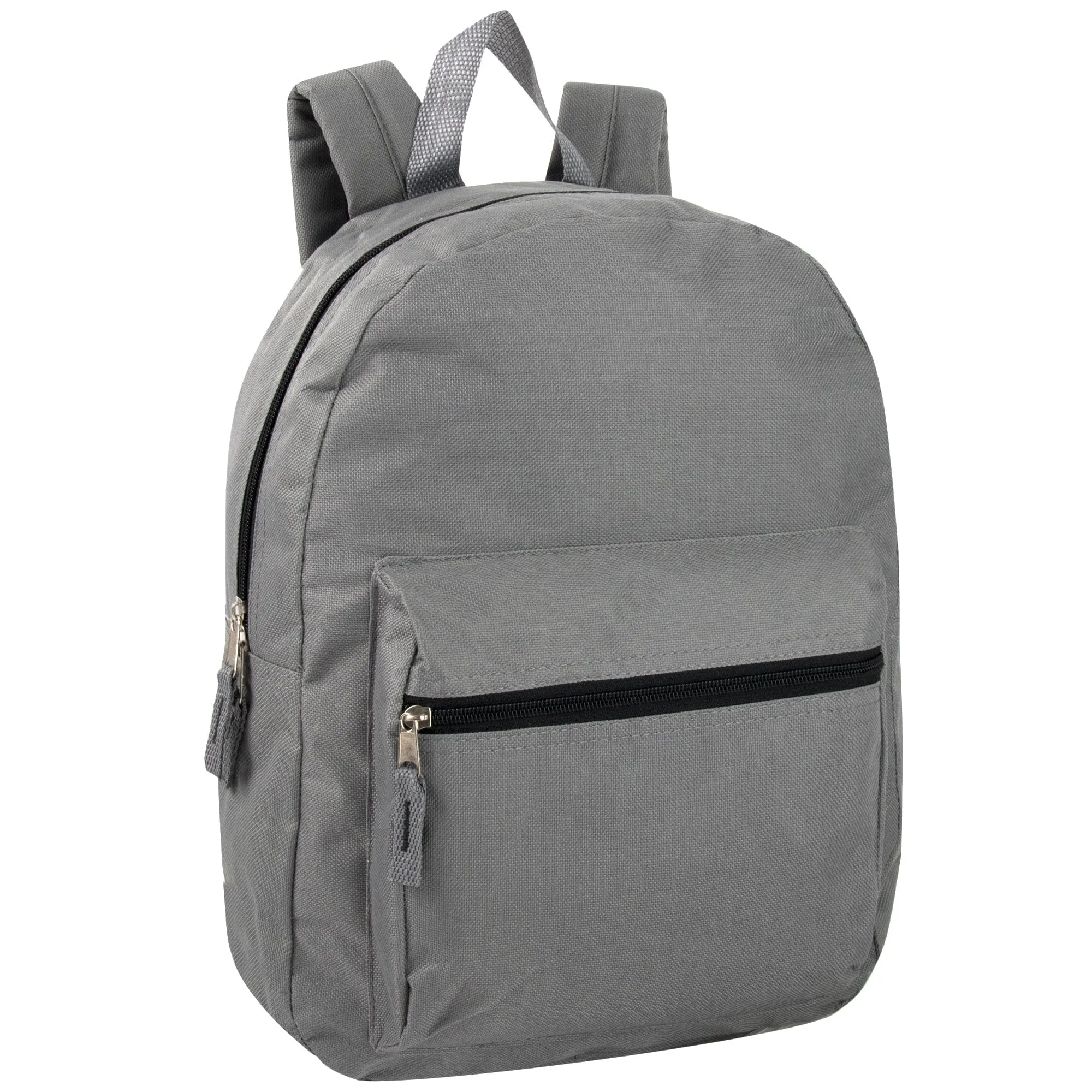 15 Inch Basic Backpack - 12 Colors