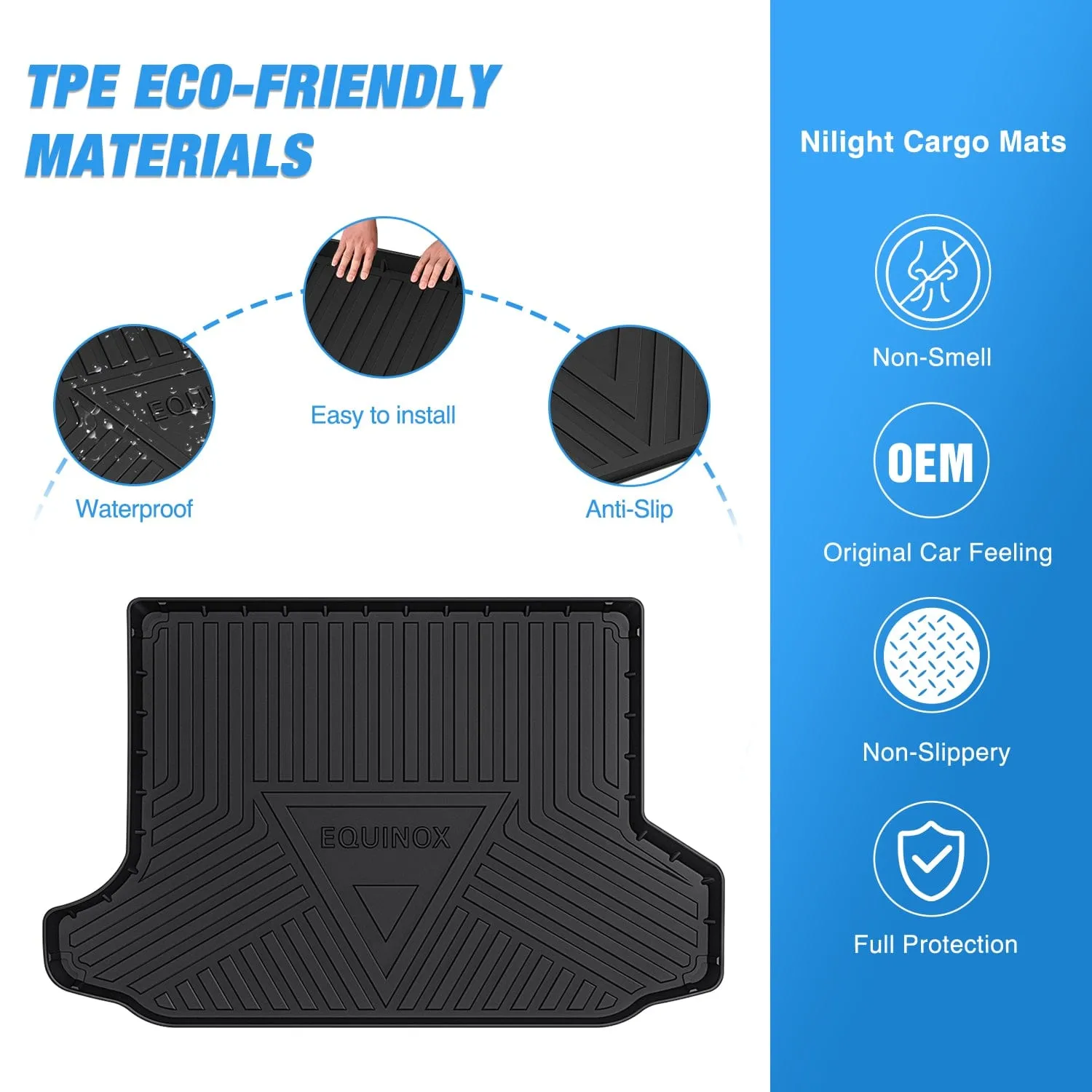 2018-2024 Chevy Equinox GMC Terrain Cargo Mats