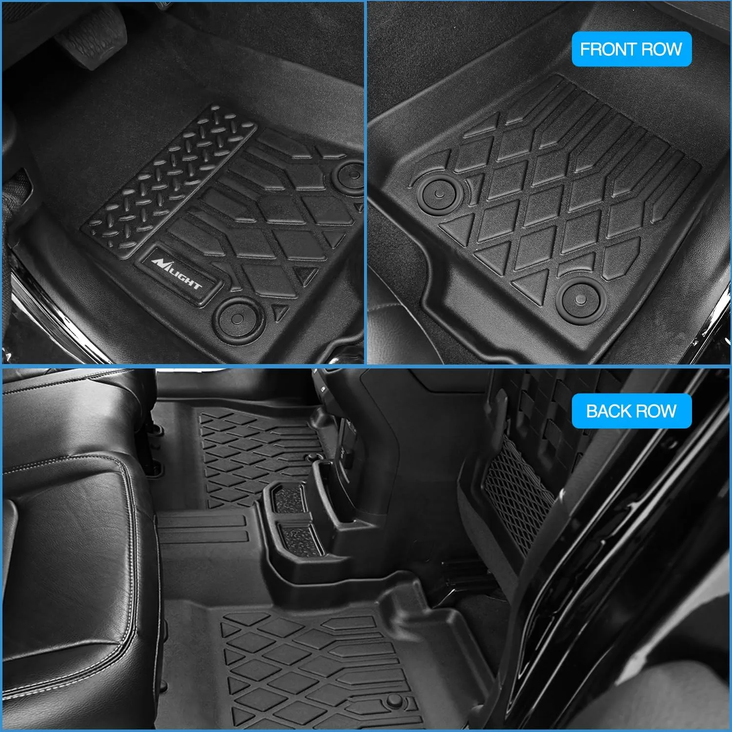 2018-2024 Toyota Camry Standard Models FWD TPE Floor Mats