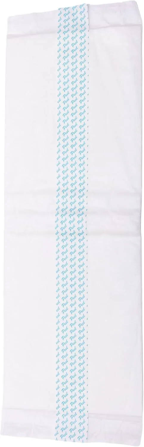 Adult XL Incontinence Booster Liner Pads with Adhesive [Extra Large 7''x17''] Extra Absorbent Diapers Insert Pad for Overnight Protection for Men and Women - Disposable, Soft Comfortable(180)