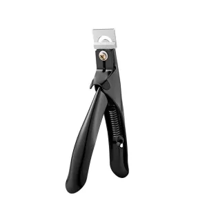 Aluminum Nail Clipper Tip Cutter Artificial Nail Cutter - Black