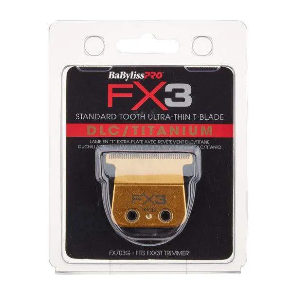 Babyliss Pro X3 Dlc/Titanium Ultra-Thin Zero Gap Replacement Blade BB-FX703G