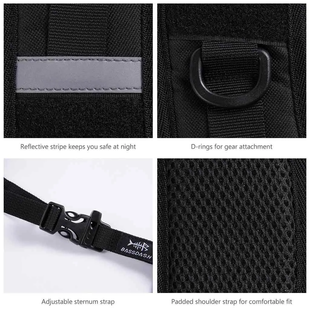 Backpack Straps Replacement Adjustable Padded Shoulder Straps for Backpack