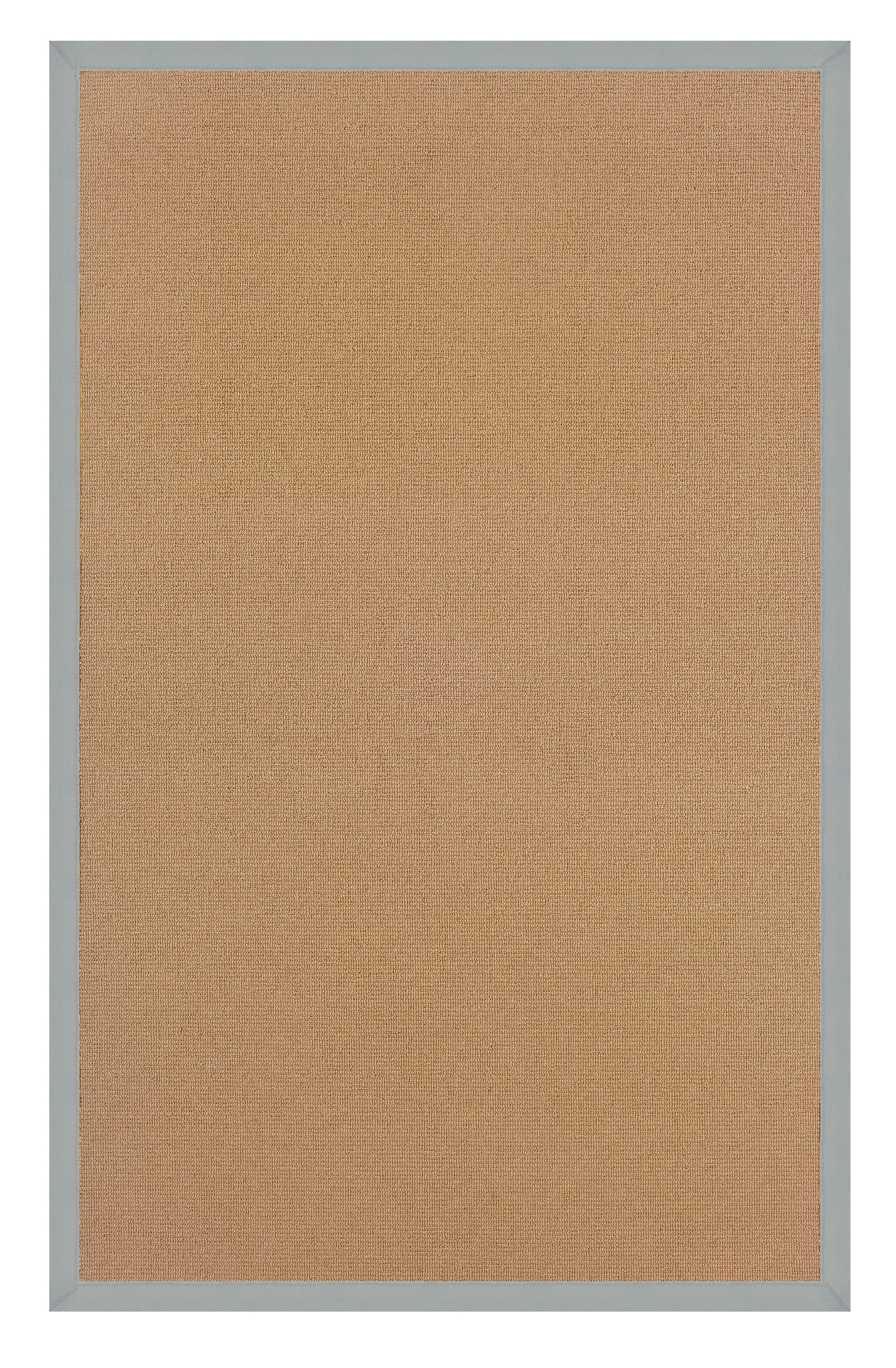 Benzara 12 x 2.5 Feet Hand Finish Wool Rug with Latex Bottom Layer, Brown and Blue