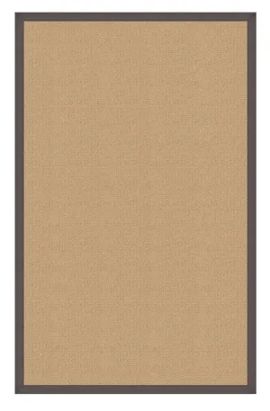 Benzara 6 x 4 Feet Hand Finish Wool Rug with Action Backing, Beige and Gray