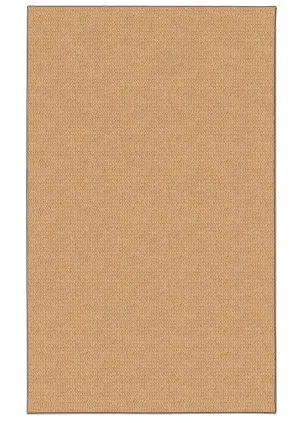 Benzara 8 X 2 Feet Hand Tufted Wool Rug with Jute Backing, Sisal Brown