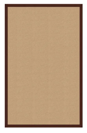 Benzara 8 x 2.5 Feet Hand Finish Wool Rug with Action Backing, Beige and Brown