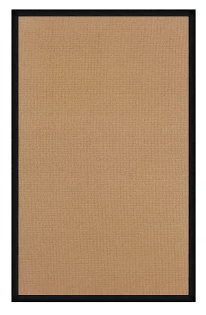 Benzara 8 x 2.5 Feet Hand Finish Wool Rug with Latex Bottom Layer, Brown and Black