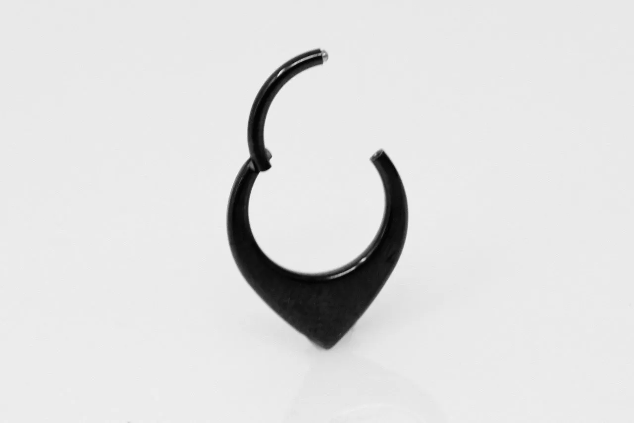 Black Climax Titanium Septum Clicker  - SPT019