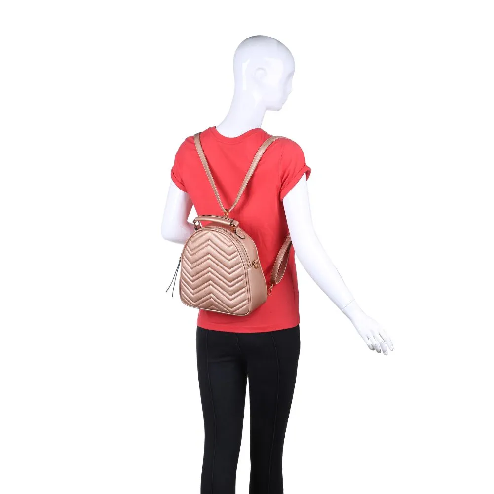 Cameron V Stitch Single Zip Backpack