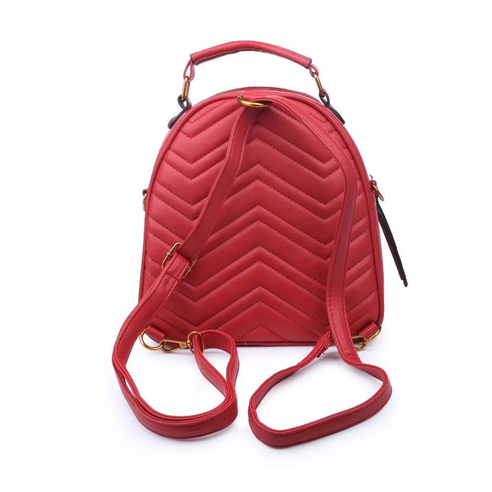 Cameron V Stitch Single Zip Backpack