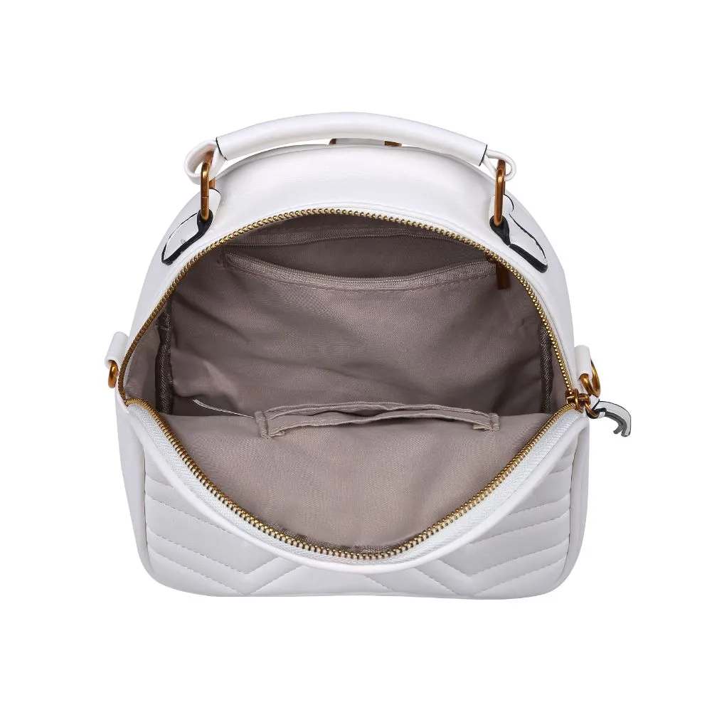 Cameron V Stitch Single Zip Backpack