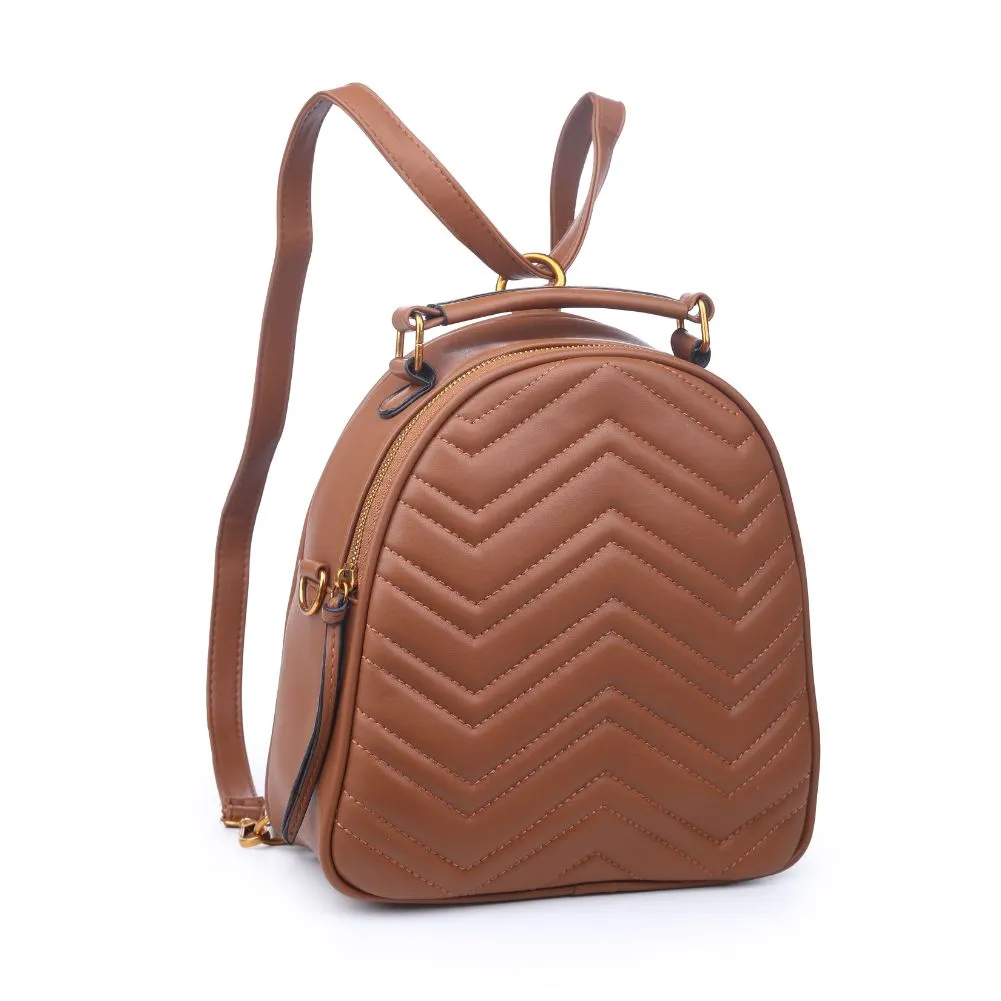 Cameron V Stitch Single Zip Backpack
