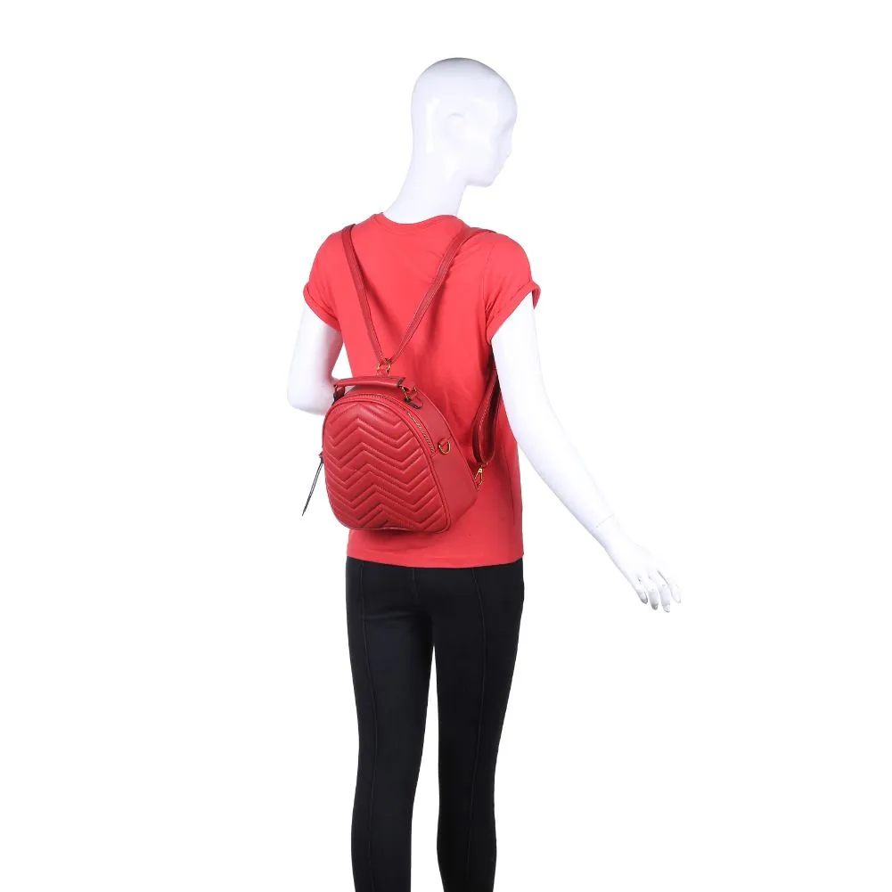 Cameron V Stitch Single Zip Backpack