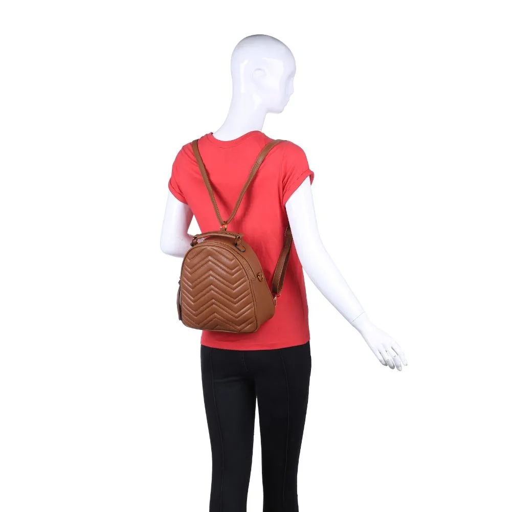 Cameron V Stitch Single Zip Backpack