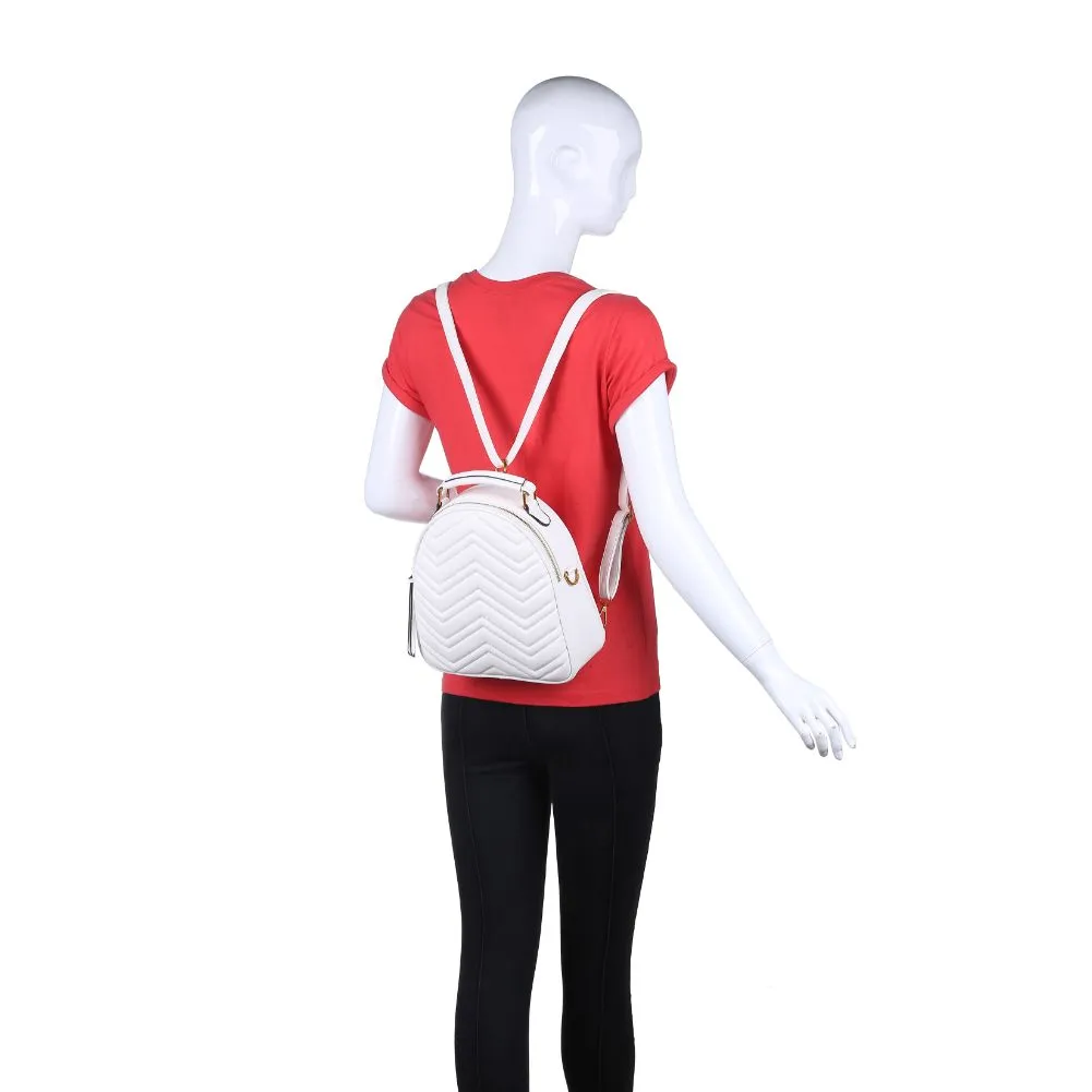 Cameron V Stitch Single Zip Backpack