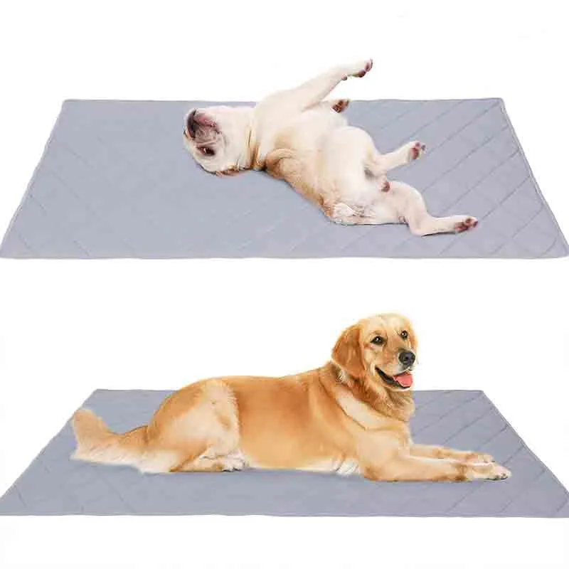 Cool Summer Dog Cooling Blanket Mat Reversible 80x110cm
