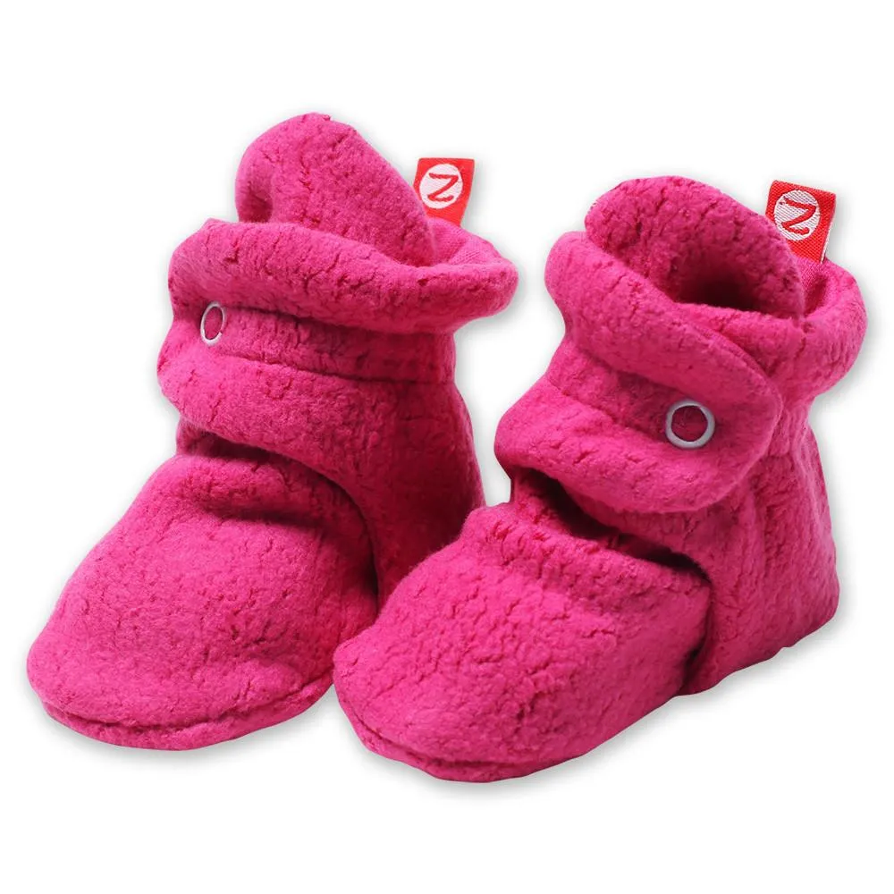 Cozy Fleece Booties 3 and 6 Months Zutano