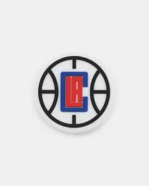 Crocs Los Angeles Clippers Logo Jibbitz Charm Original Team Colours