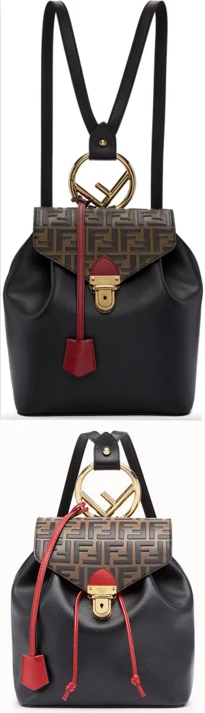 Cruise FF Embossed Calf Backpack