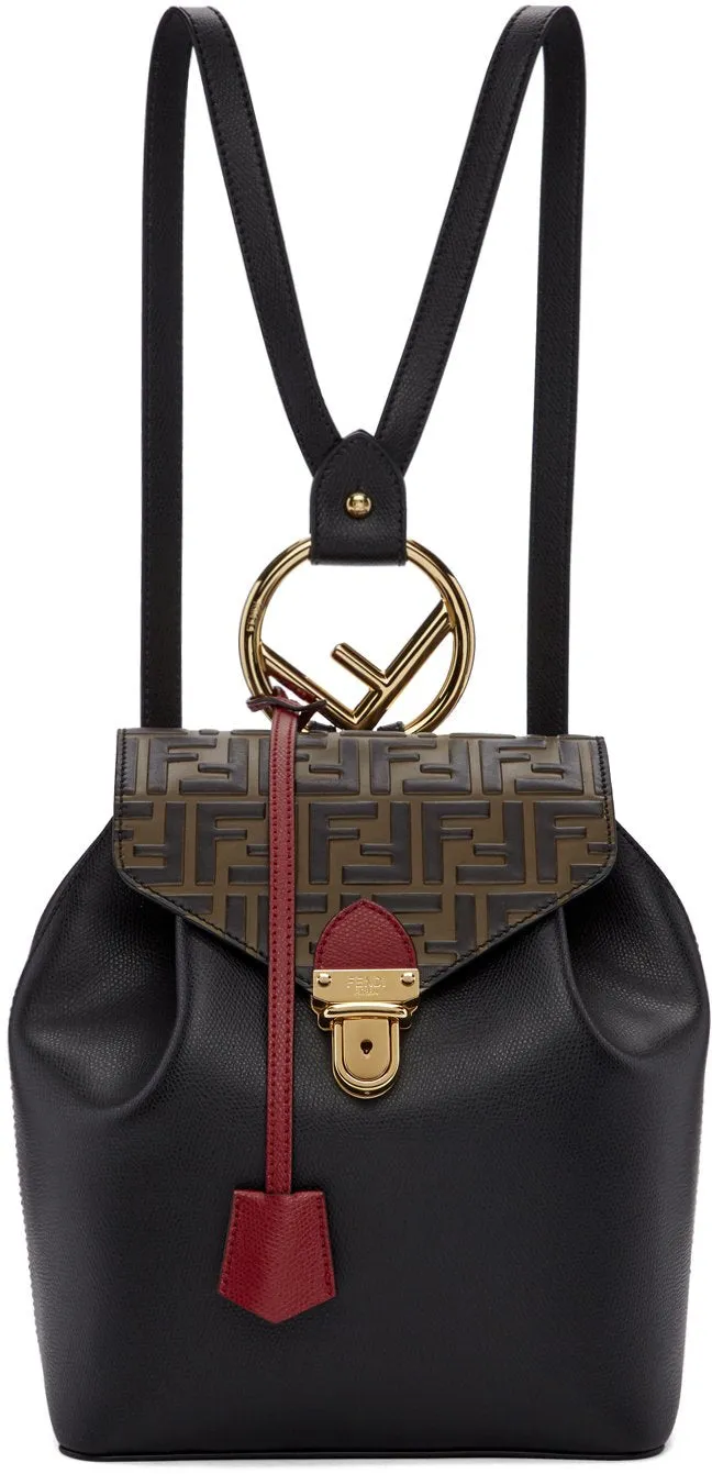 Cruise FF Embossed Calf Backpack