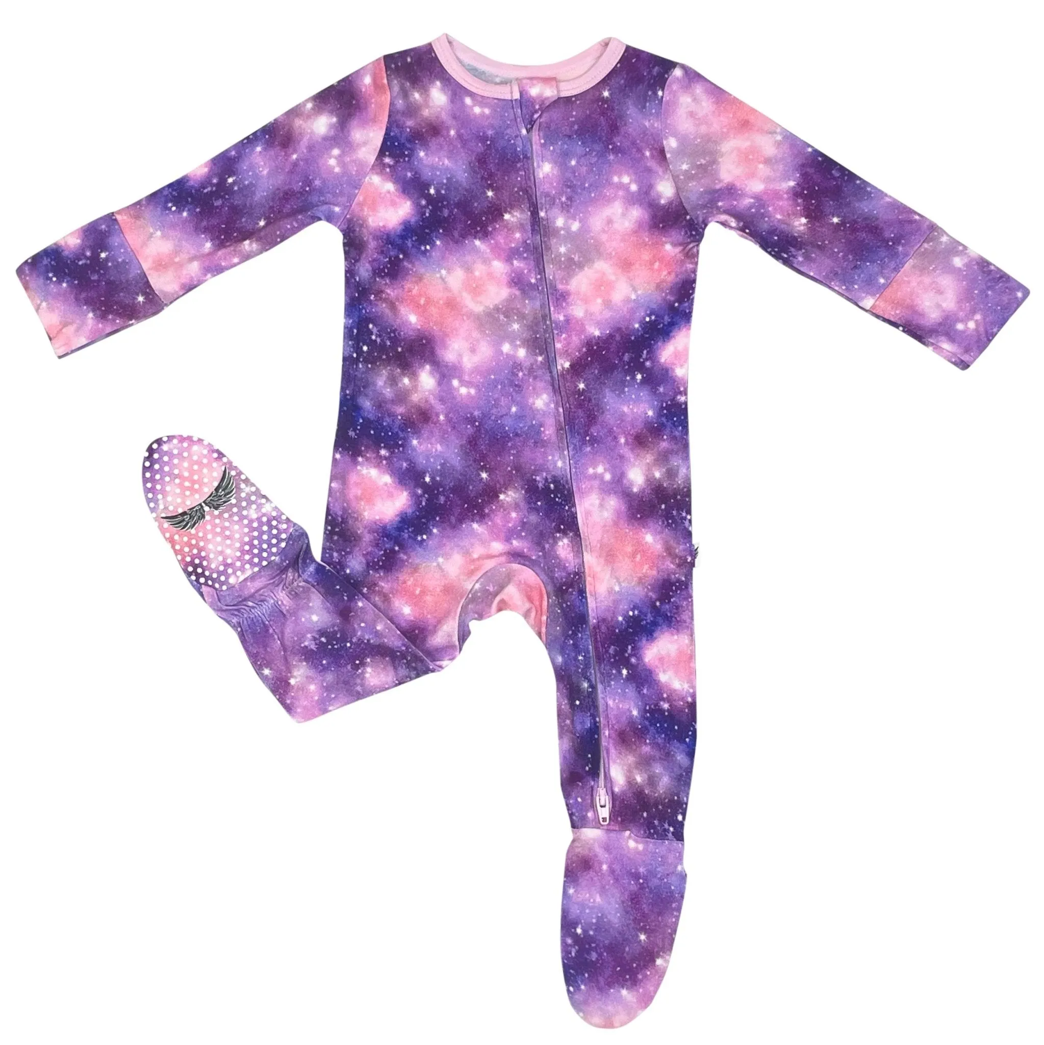Diamonds in the Sky Footie (NB-3T)