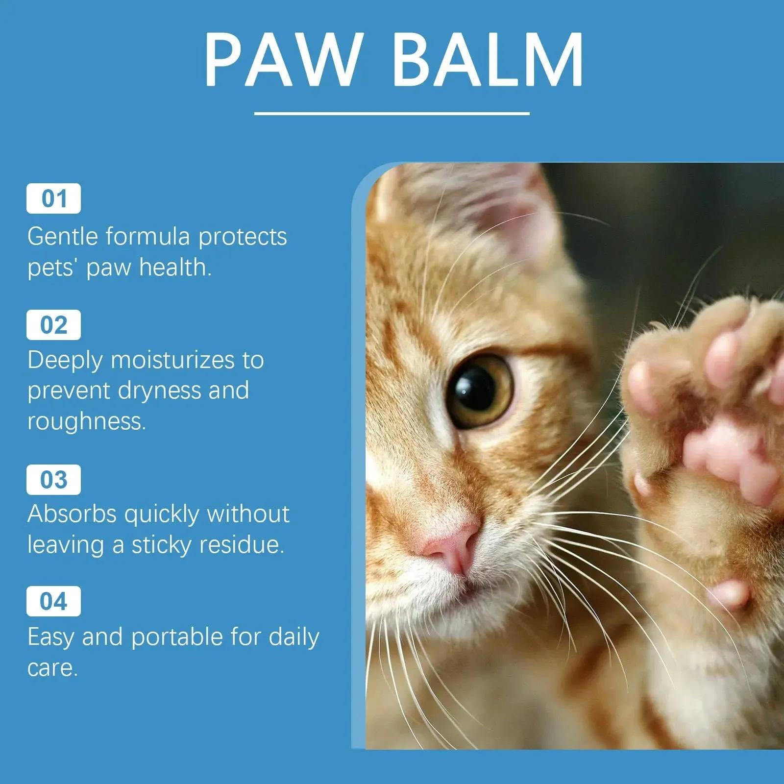 Dog Foot Care Moisturizing Foot Pad Care and Cats