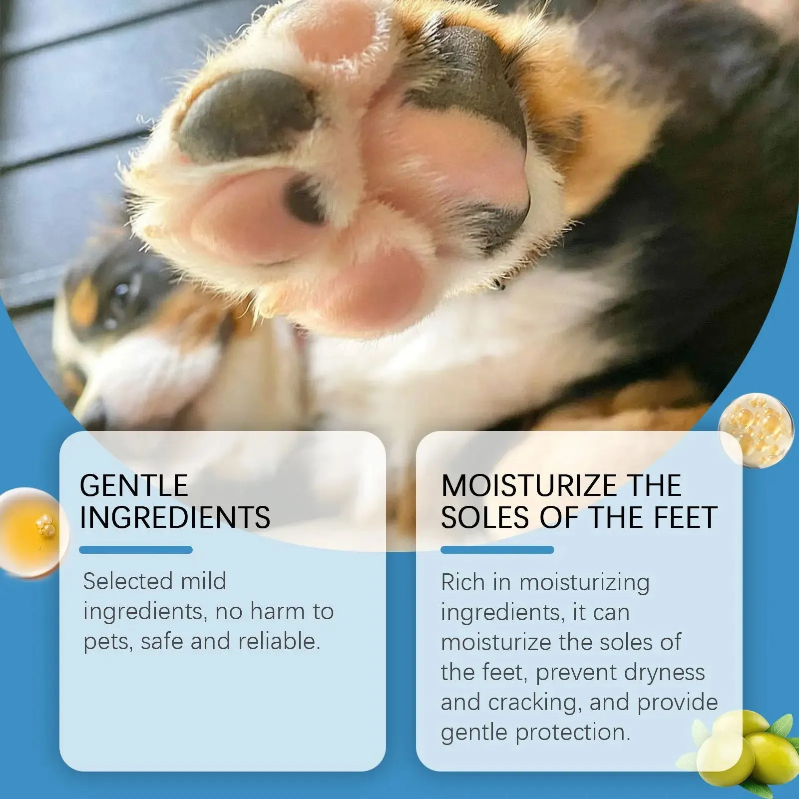 Dog Foot Care Moisturizing Foot Pad Care and Cats