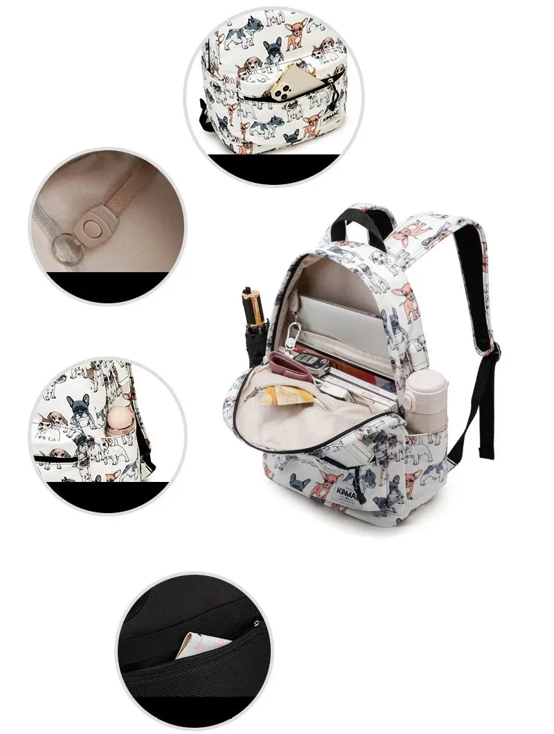 For Macbook Mens 15.6 Inch Shoulder Notebook Cartoon Dog Case Laptop Bag