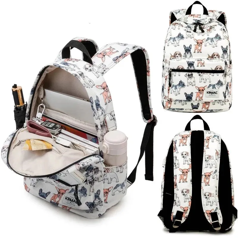 For Macbook Mens 15.6 Inch Shoulder Notebook Cartoon Dog Case Laptop Bag