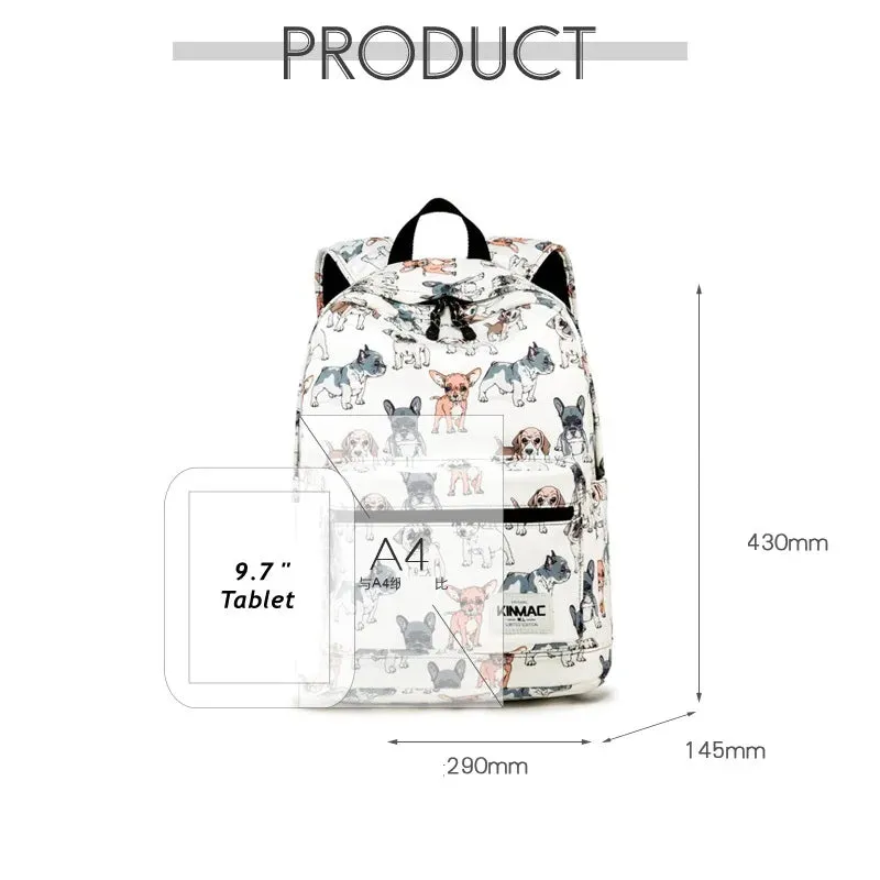 For Macbook Mens 15.6 Inch Shoulder Notebook Cartoon Dog Case Laptop Bag