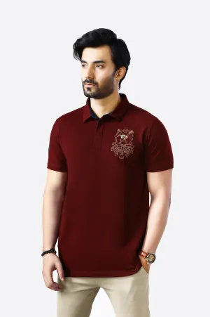 Graphic Polo Shirt