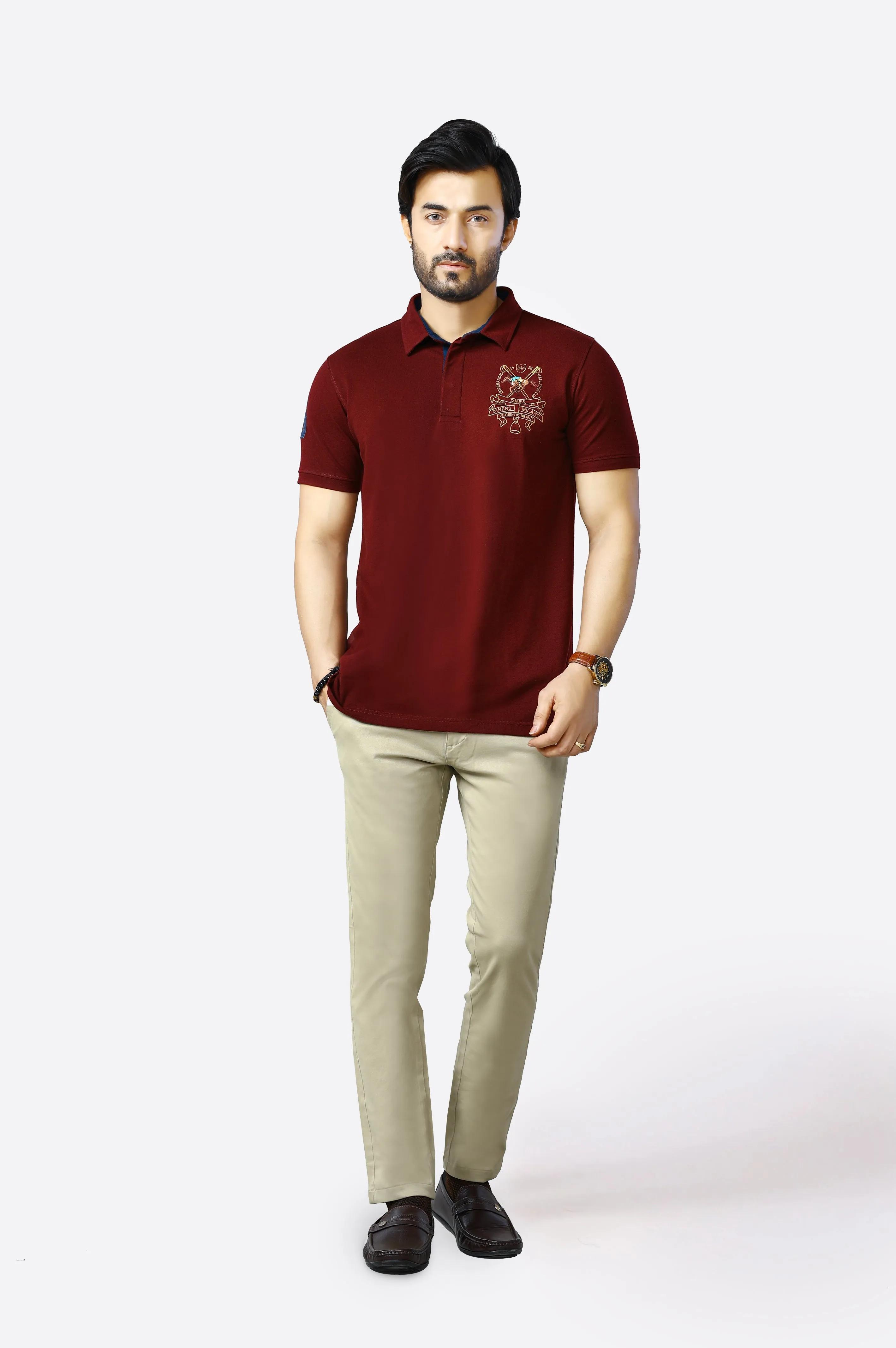 Graphic Polo Shirt