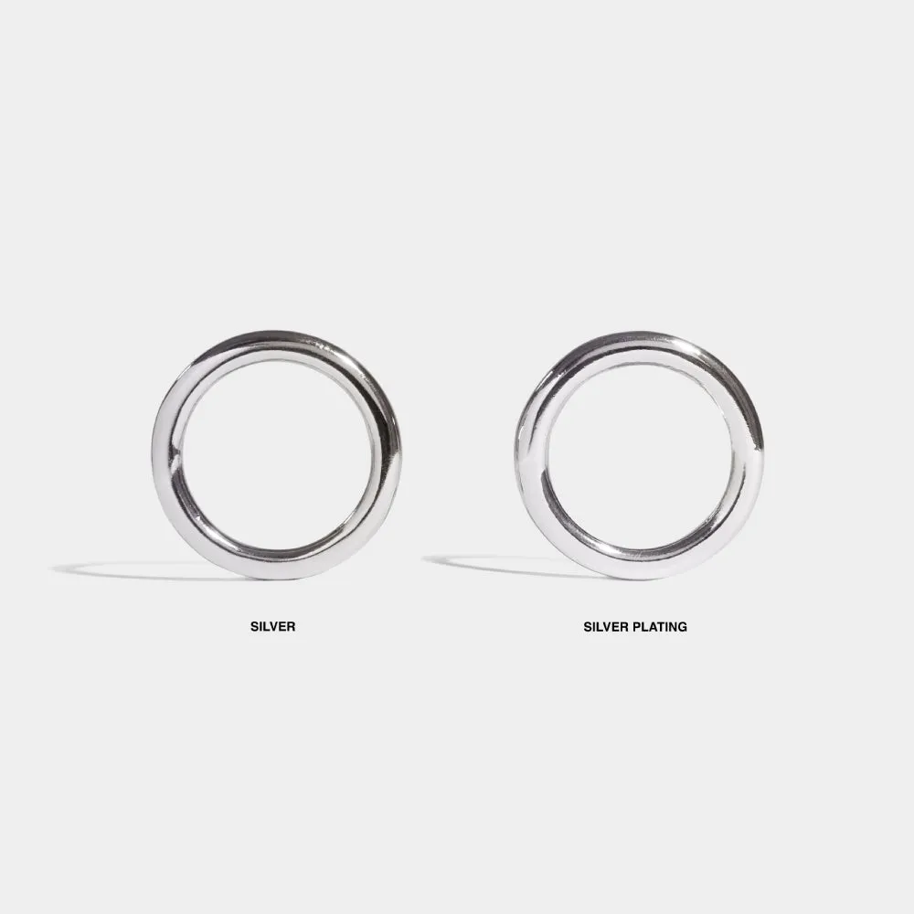 HIGH POSTURE COLLAR SILVER