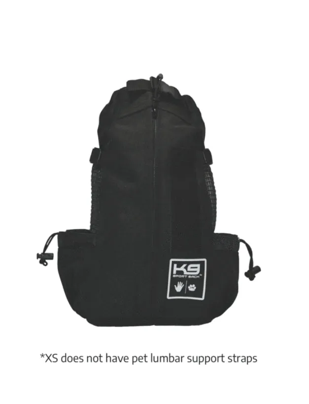 K9 Sport Sak Air Jet Black, Dog Backpack