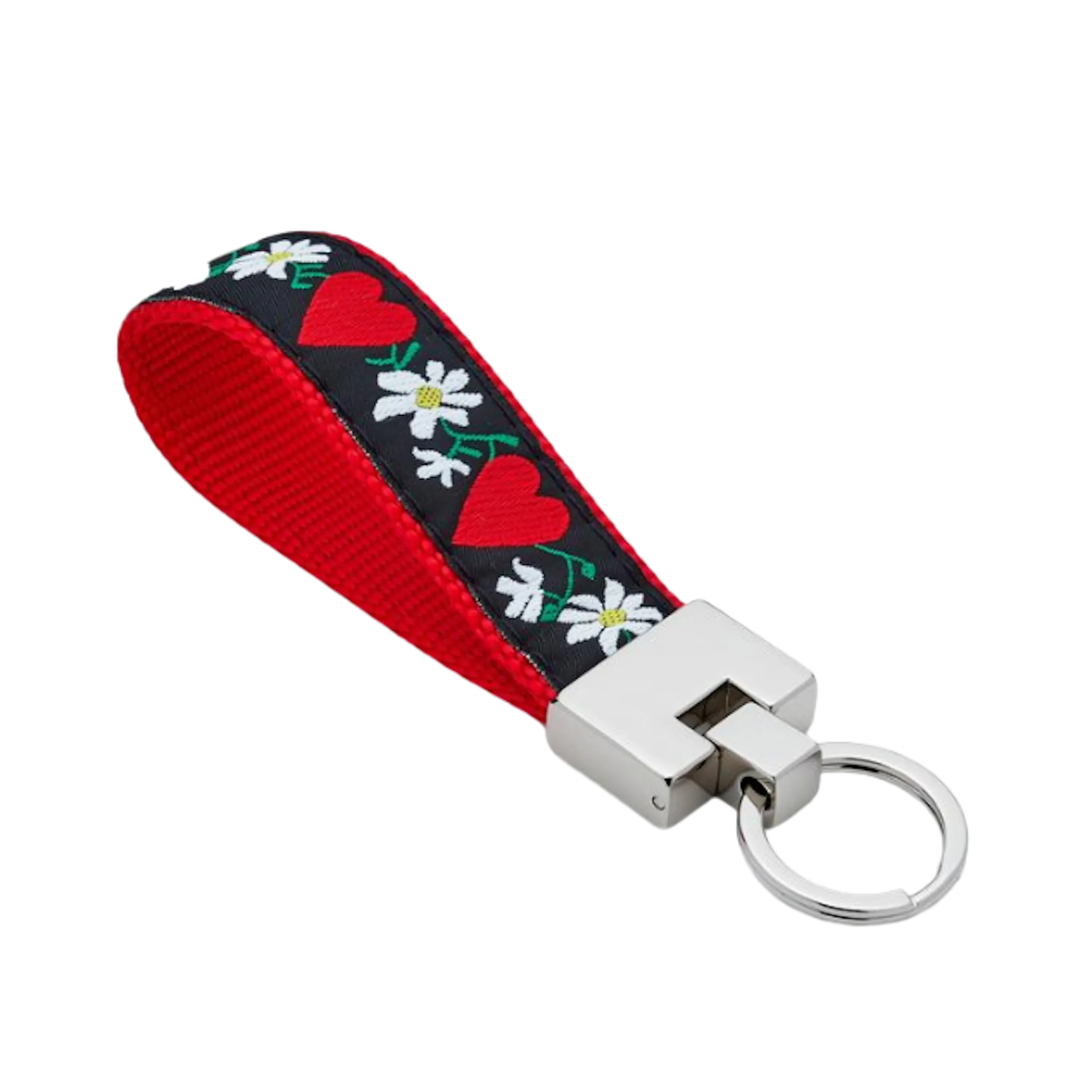 Key Ring | Hearts & Flowers