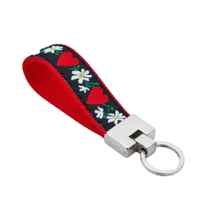 Key Ring | Hearts & Flowers