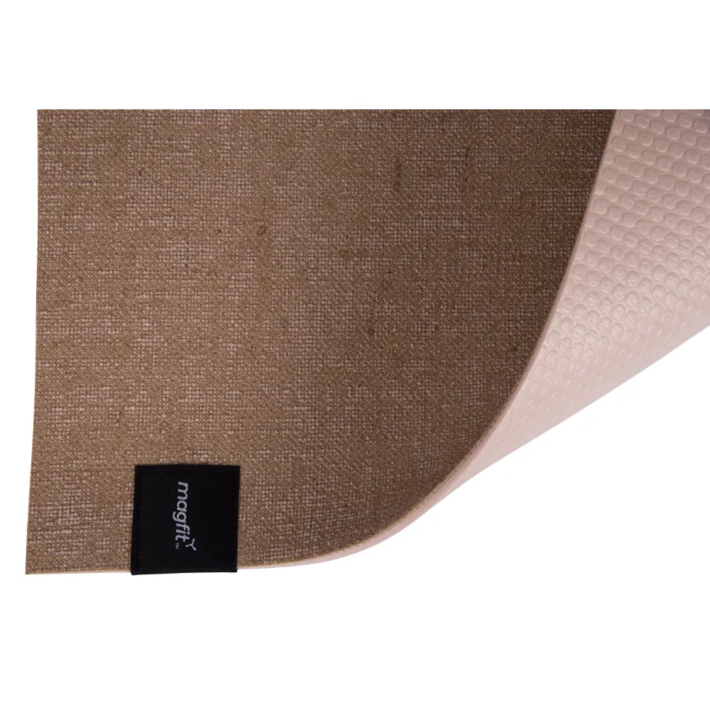 MagFit Jute Yoga Mat 5mm (Khaki)