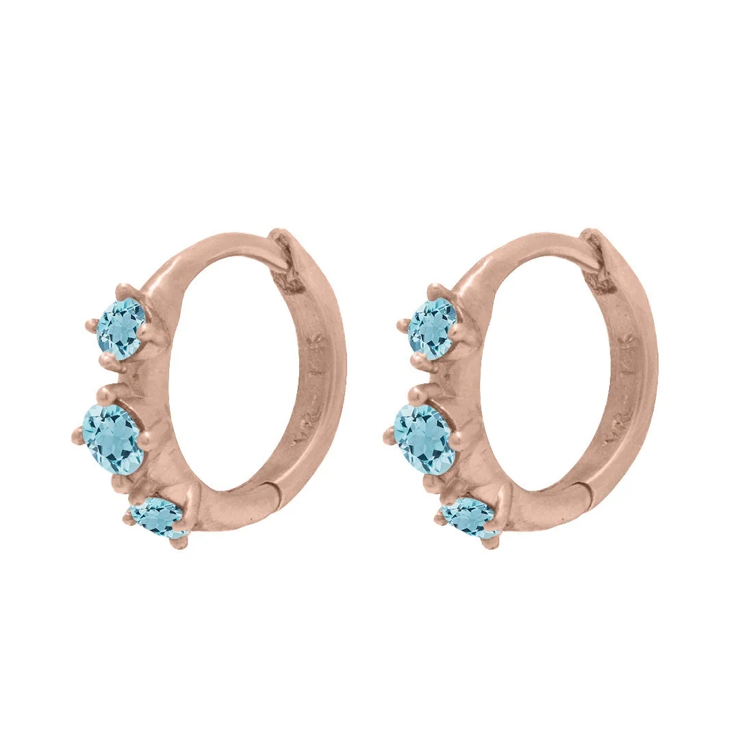 Mini Orion's Belt Clickers, Aquamarine