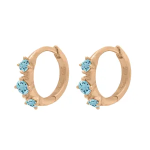 Mini Orion's Belt Clickers, Aquamarine