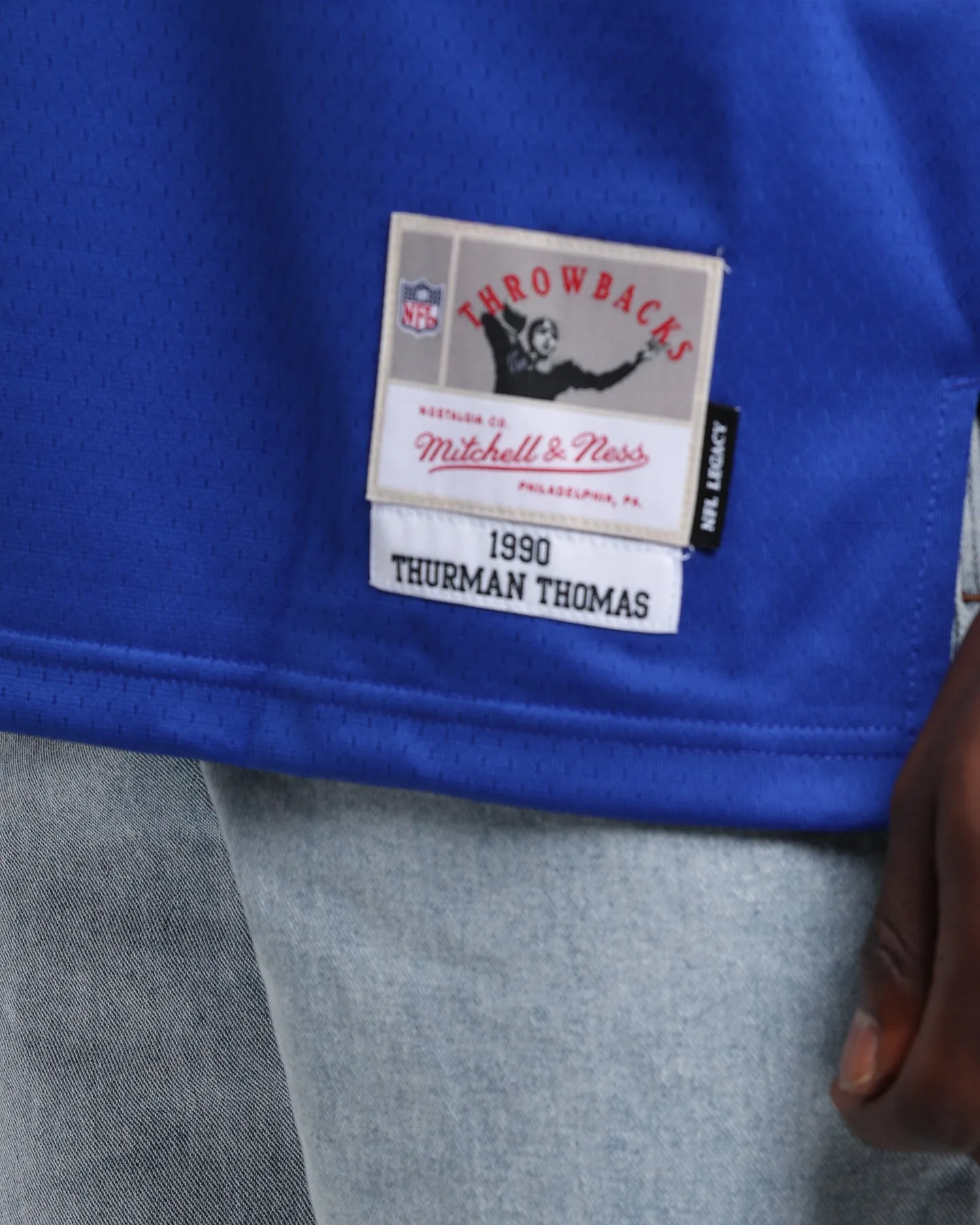 Mitchell & Ness Buffalo Bills Thurman Thomas #34 '90-'91 Legacy Jersey Royal