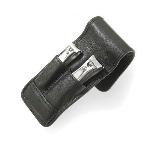 Niegeloh Solingen Imantado S 2-Piece TopInox Clipper Set, Black Leather Case