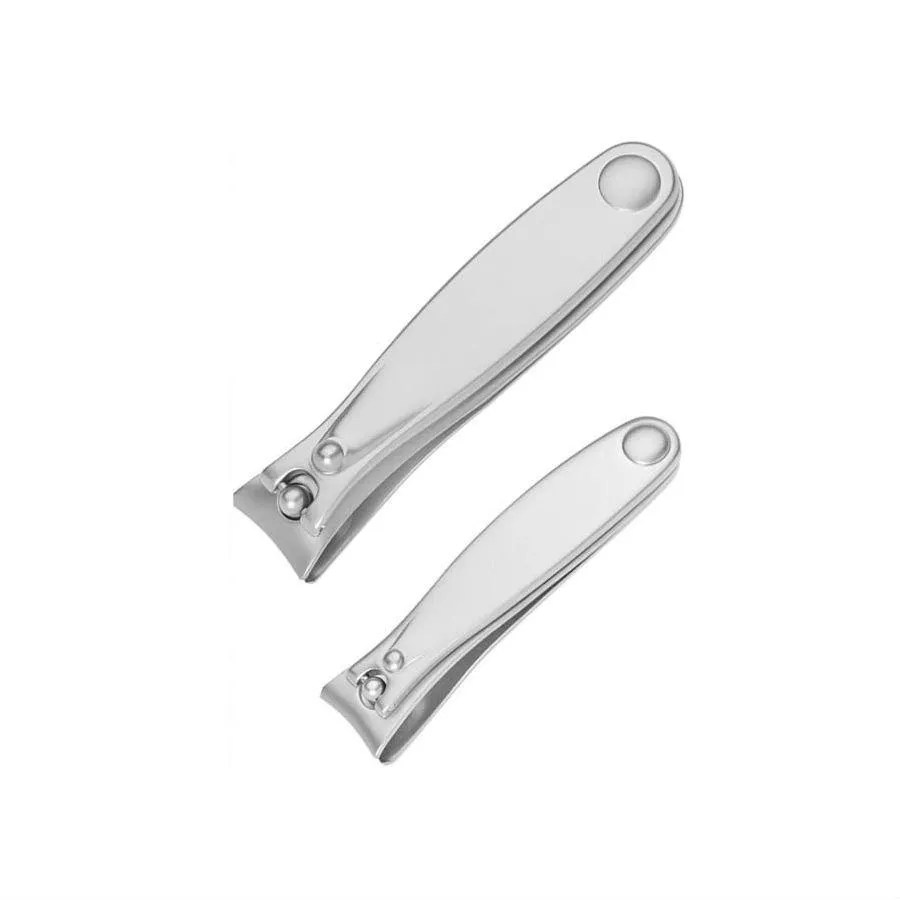 Niegeloh Solingen Imantado S 2-Piece TopInox Clipper Set, Black Leather Case