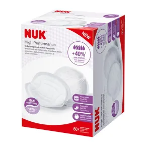 NUK High Performance Breast Pads 60/box