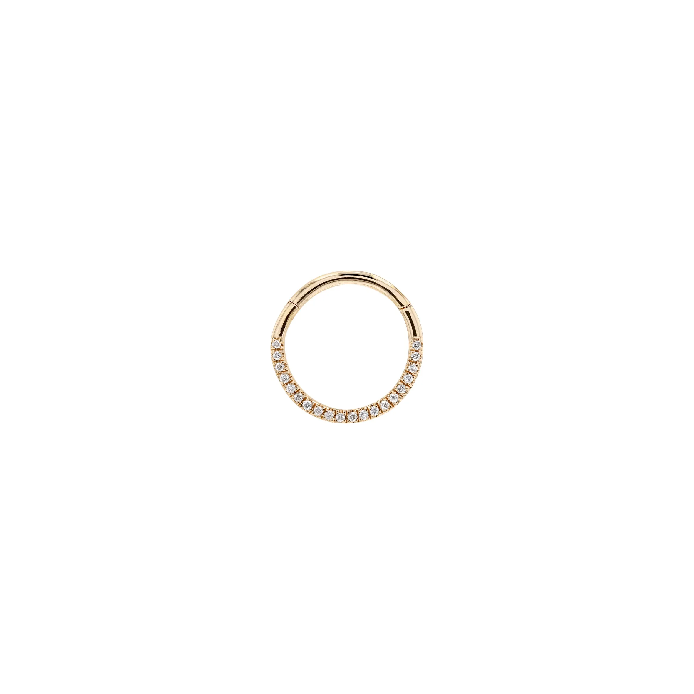 Pavé Clicker - White Diamond