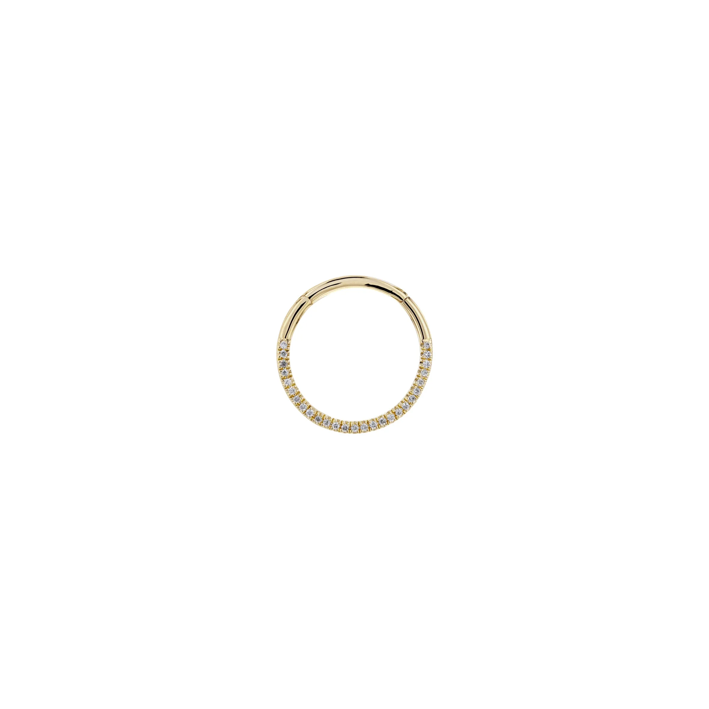 Pavé Clicker - White Diamond